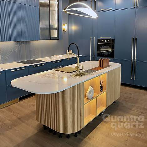 Quantra Quartz Кварцевый агломерат Pantheon 9960 Quantra Quartz