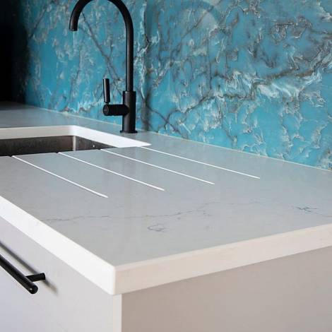 Quantra Quartz Кварцевый агломерат Fontainebleau 9986 Quantra Quartz