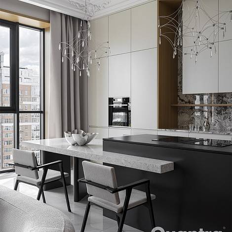 Quantra Quartz Кварцевый агломерат Arctic Breeze 7172 Quantra Quartz