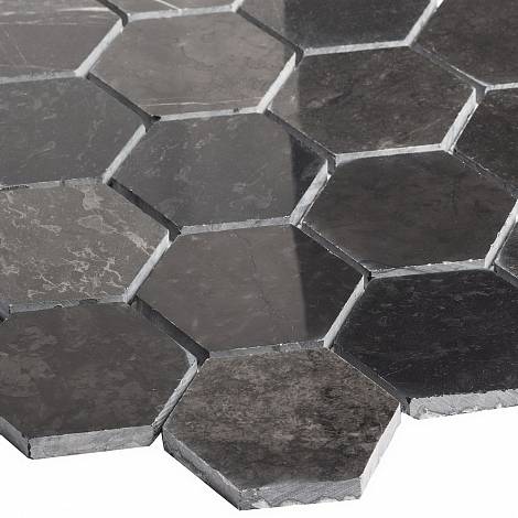 STARmosaic мраморная мозаика Мраморная мозаика Starmosaic Hex HEXAGON VBsP 64х74