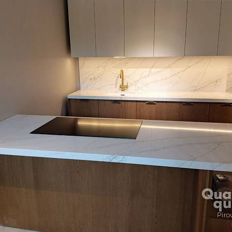 Quantra Quartz Кварцевый агломерат Pirouette 9976 Quantra Quartz
