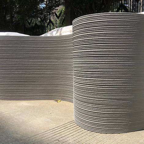 Гибкий камень Elrock Гибкая керамика Elrock GK101 Fine line stone concrete