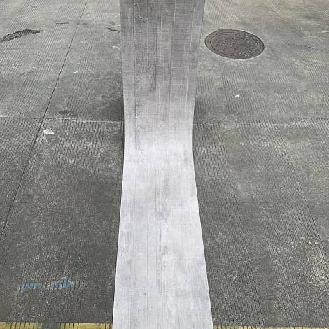 Гибкий камень Elrock Гибкая керамика Elrock GK005 Wood concrete light grey