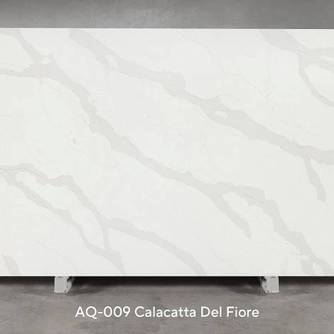 Alfa Quartz Кварцевый агломерат Alfa Quartz AQ-009 Calacatta Del Fiore