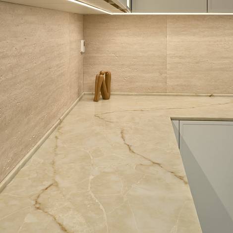 Aleph Stone Кварцевый агломерат ALEPH STONE A96 Ivory Glace