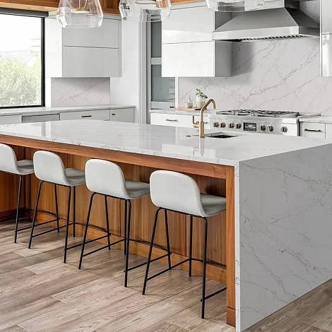 Quantra Quartz Кварцевый агломерат Swan Lake 9939 Quantra Quartz