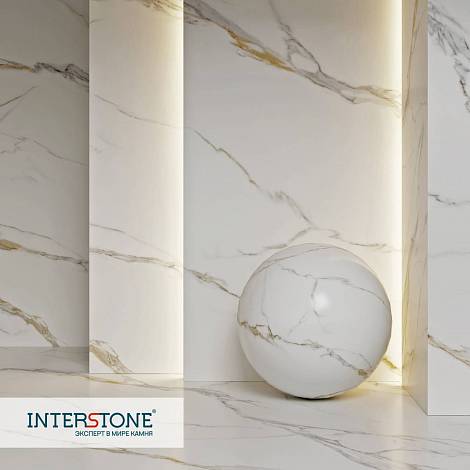 TECHGRES Керамогранит CALACATTA ROSE GOLD TG7070 TECHGRES 20 мм