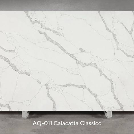 Alfa Quartz Кварцевый агломерат Alfa Quartz AQ-011 Calacatta Classico