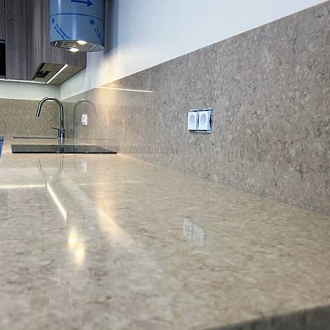 Quantra Quartz Кварцевый агломерат Ancient Beige 2455 Quantra Quartz