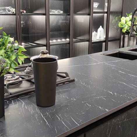 Atlas Plan Кварцкерамика Nero Marquina Atlas Plan