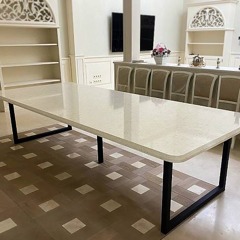 Quantra Quartz Кварцевый агломерат Semolina 2442 Quantra Quartz