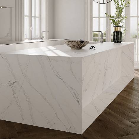 Quantra Quartz Кварцевый агломерат Leonardo 9996 Quantra Quartz
