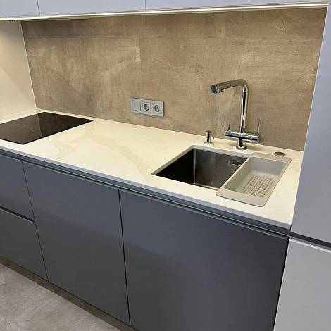 Alfa Quartz Кварцевый агломерат Alfa Quartz AQ-009 Calacatta Del Fiore