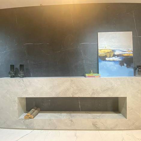 Atlas Plan Кварцкерамика Soapstone Dark Atlas Plan