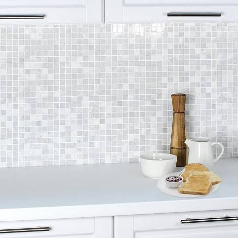 STARmosaic мраморная мозаика Мраморная мозаика Starmosaic Classic WHITE POLISHED 20х20