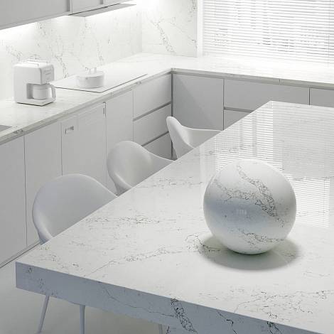 Avant Quartz Кварцевый агломерат Avant Quartz 7100 Статуарио Лилль
