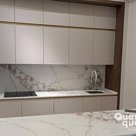 Quantra Quartz Кварцевый агломерат Pantheon 9960 Quantra Quartz