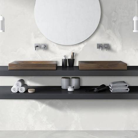 TECHGRES Керамогранит ONYX WHITE TG9090 TECHGRES 20 мм