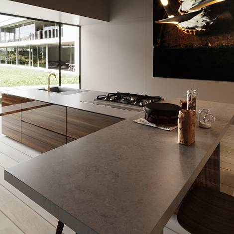 Vicostone Кварцевый агломерат Vicostone SERIZZO MONTEROSA BQ2607