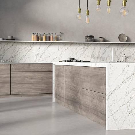 Quantra Quartz Кварцевый агломерат Pirouette 9976 Quantra Quartz
