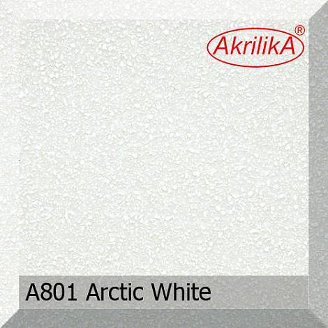 Akrilika Акриловый камень A801 Arctic white ТМ Akrilika