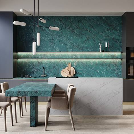 Quantra Quartz Кварцевый агломерат Champs-Elysees 9987 Quantra Quartz