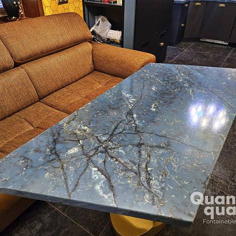 Quantra Quartz Кварцевый агломерат Fontainebleau 9986 Quantra Quartz