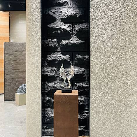Гибкий камень Elrock Гибкая керамика Elrock GK043 Rough granite beige