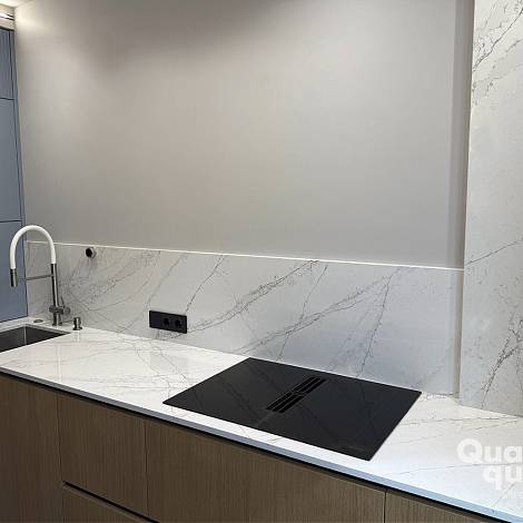 Quantra Quartz Кварцевый агломерат Pirouette 9976 Quantra Quartz