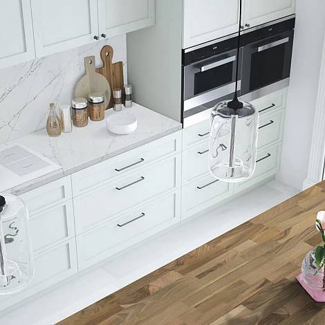 Quantra Quartz Кварцевый агломерат Swan Lake 9939 Quantra Quartz
