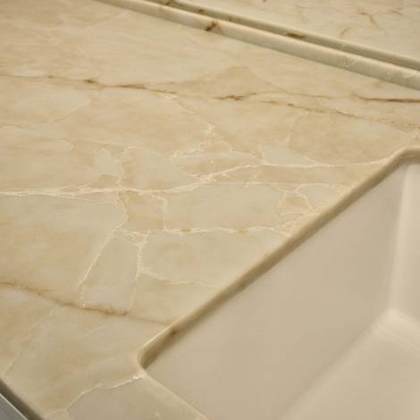 Aleph Stone Кварцевый агломерат ALEPH STONE A96 Ivory Glace