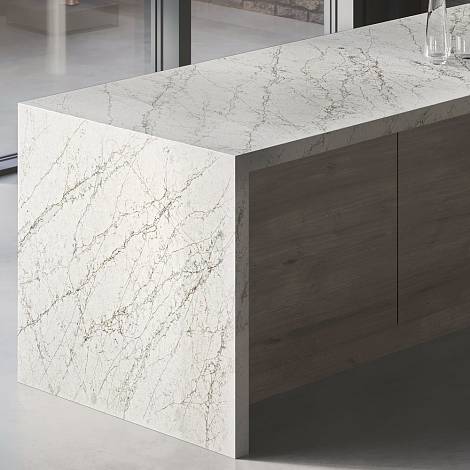 Quantra Quartz Кварцевый агломерат Pirouette 9976 Quantra Quartz