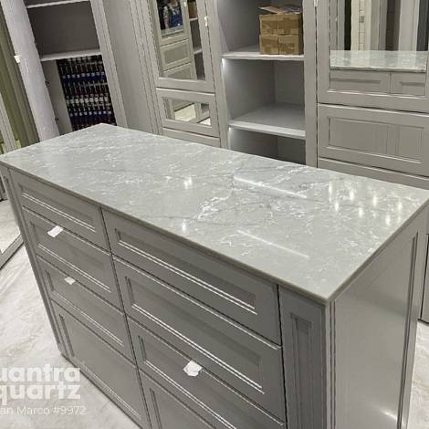 Quantra Quartz Кварцевый агломерат San Marco 9972 Quantra Quartz
