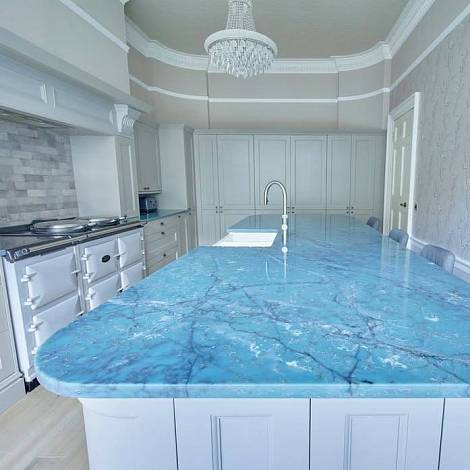 Quantra Quartz Кварцевый агломерат Fontainebleau 9986 Quantra Quartz