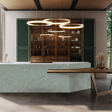 Quantra Quartz Кварцевый агломерат Buckingham 9963 Quantra Quartz