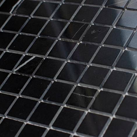 STARmosaic мраморная мозаика Мраморная мозаика Starmosaic Classic BLACK POLISHED 20х20