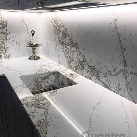 Quantra Quartz Кварцевый агломерат Pantheon 9960 Quantra Quartz