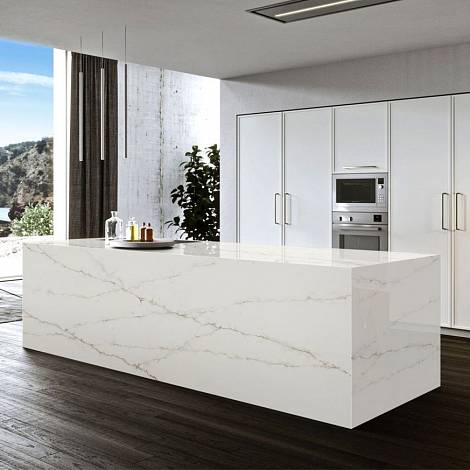 Aleph Stone Кварцевый агломерат ALEPH STONE A62 Calacatta Lincoln