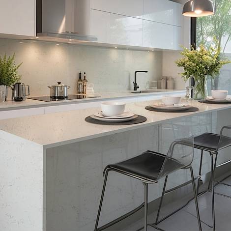 Etna Quartz Кварцевый агломерат Carrara EQMM 101 Etna Quartz