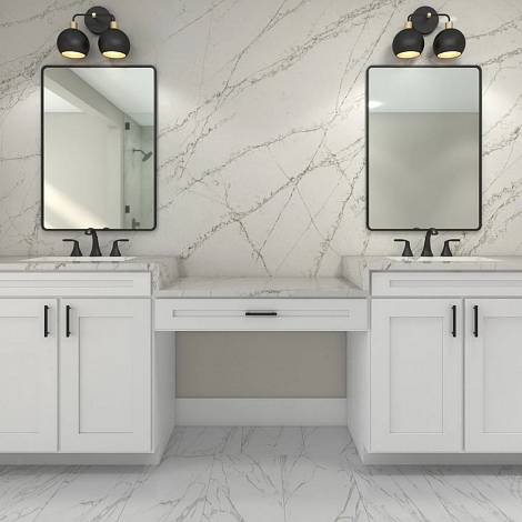 Quantra Quartz Кварцевый агломерат Swan Lake 9939 Quantra Quartz