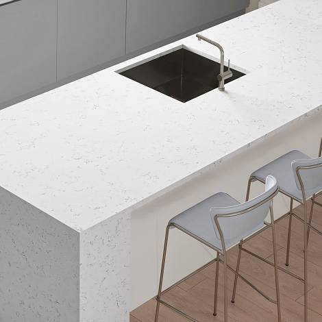 Quantra Quartz Кварцевый агломерат New Carrara 1673 Quantra Quartz