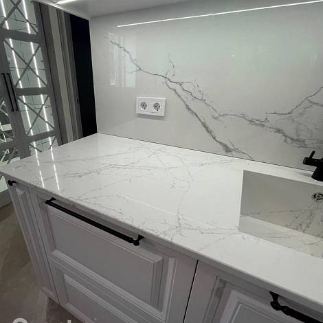 Quantra Quartz Кварцевый агломерат Leonardo 9996 Quantra Quartz