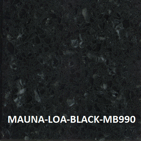 Radianz Кварцевый агломерат Samsung Radianz MAUNA-LOA-BLACK-MB990