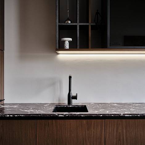 Aleph Stone Кварцевый агломерат ALEPH STONE A73 Arabescato Rosso