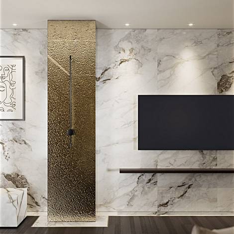 PRIMAX Кварцевый агломерат Primax Fresco 721 Calacatta Picco Nevoso