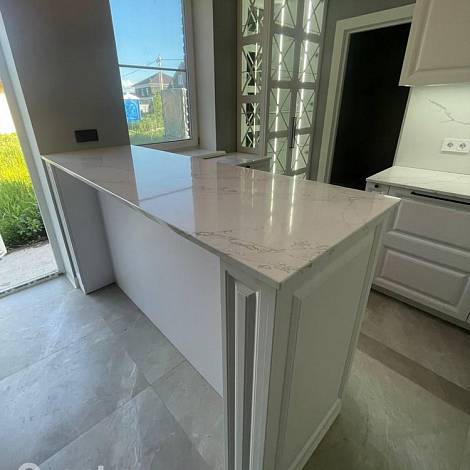 Quantra Quartz Кварцевый агломерат Leonardo 9996 Quantra Quartz