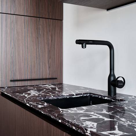 Aleph Stone Кварцевый агломерат ALEPH STONE A73 Arabescato Rosso