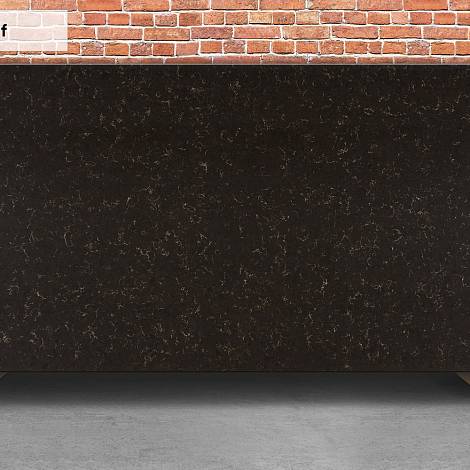 Quantra Quartz Кварцевый агломерат Brown Leaf 2456 Quantra Quartz