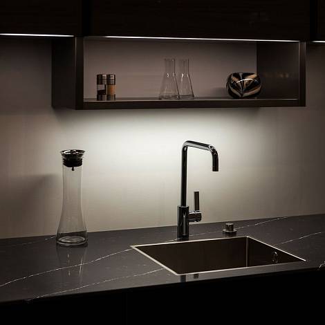 Coante Кварцевый агломерат Coante 7716 Arte Black Polished