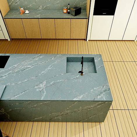 Quantra Quartz Кварцевый агломерат Buckingham 9963 Quantra Quartz